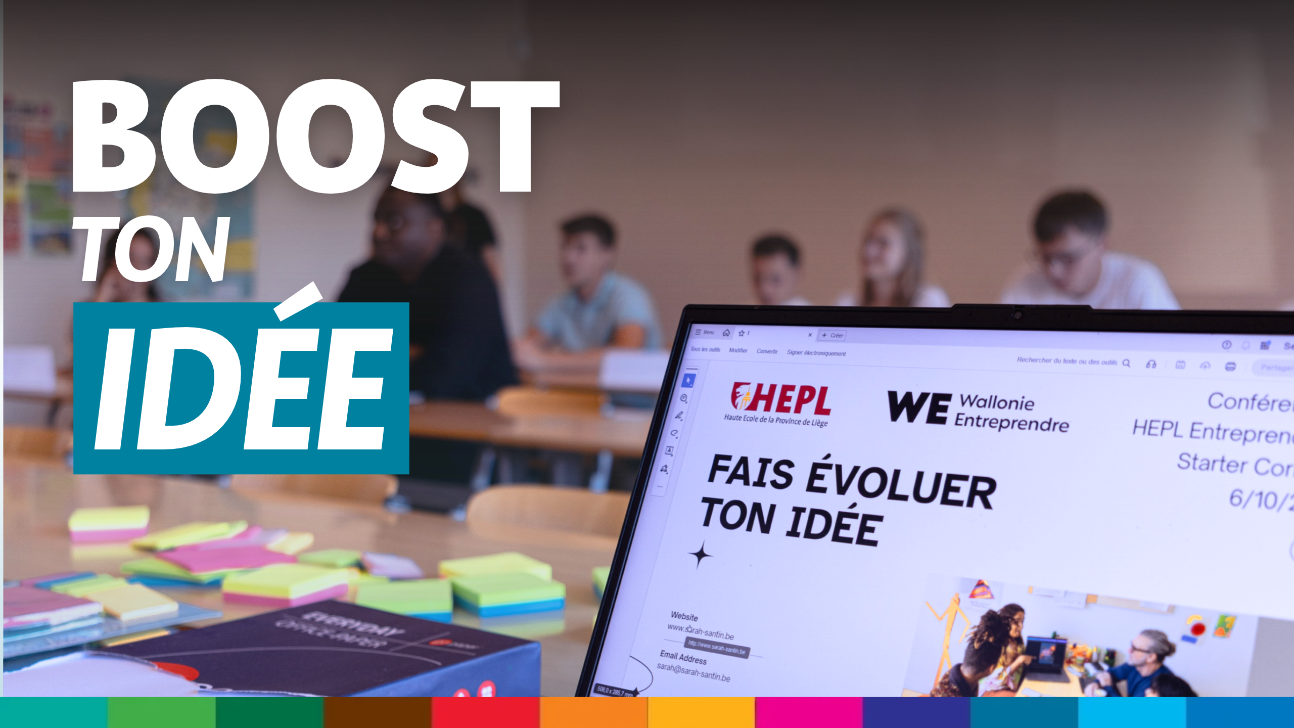 Boost ton idée - fond
