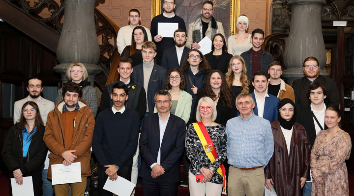 Remise des prix aux étudiants de la Province de Liège