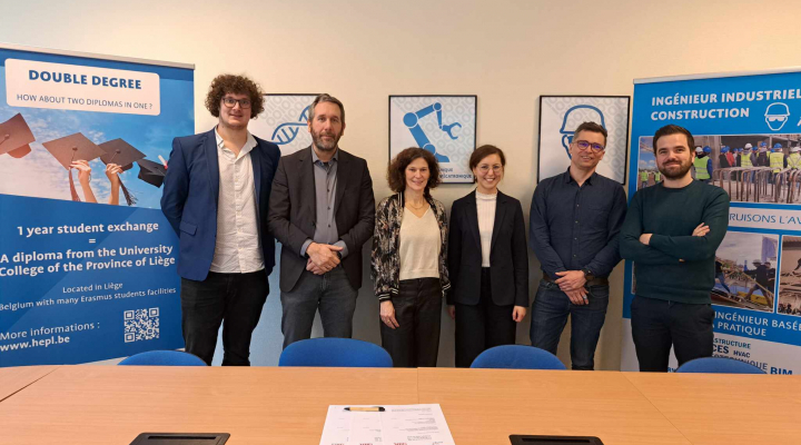 Visite de l'ESTP à Gloesener