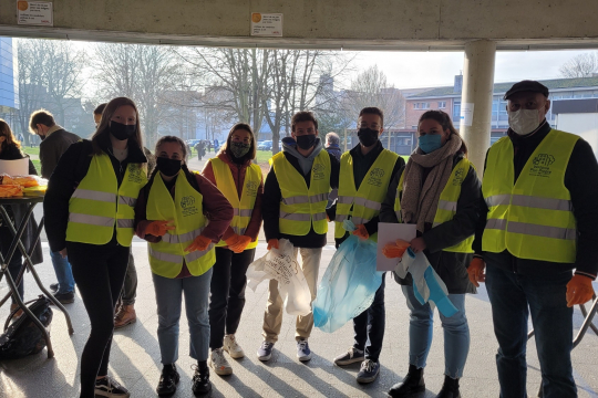 Serial cleaning autour du Campus 2000