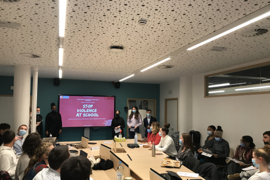 HEPL: Stop the violence at school team