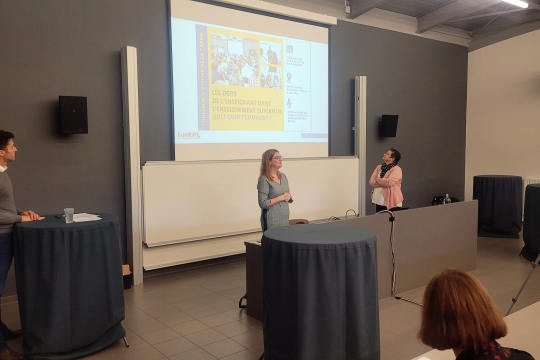 HEPL Conférence CAP&N Défis de l'enseignant 2