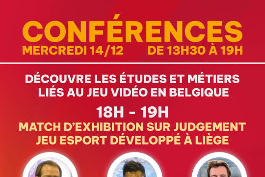 HEPL Conférences sur les études et métiers du jeu vidéo